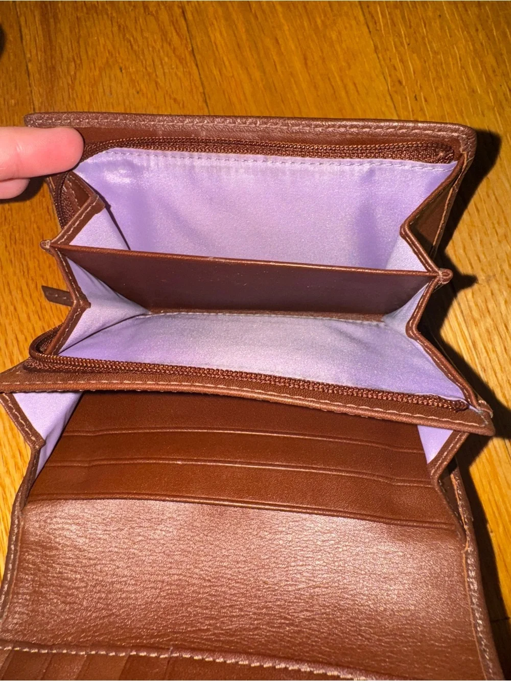 Vintage coach bifold wallet